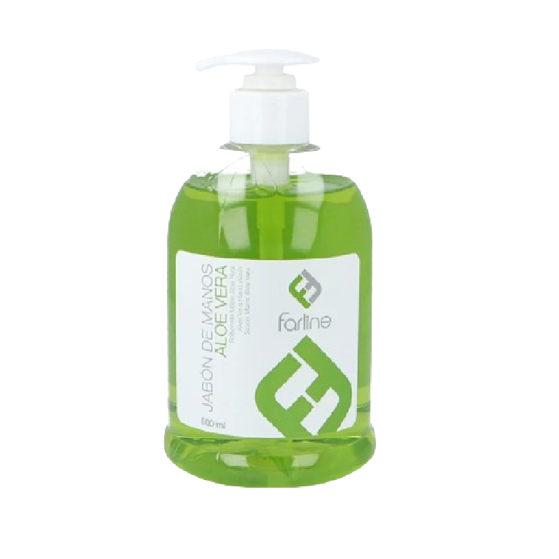 Farline Savon pour les Mains à l'Aloe Vera 500ml