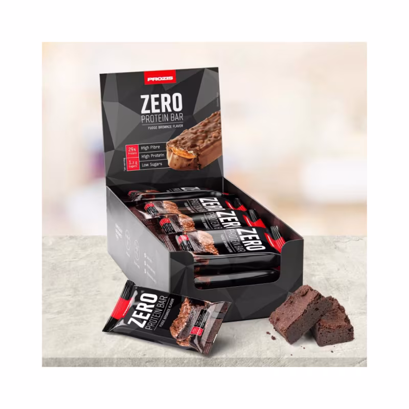Prozis Zero Protein Barra Fudge Brownie 40g