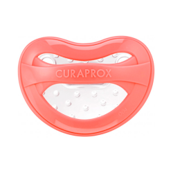 Curaprox Baby Silicone Pacifier T0 Coral