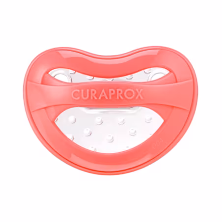 Curaprox Baby Chupete Silicona T0 Coral