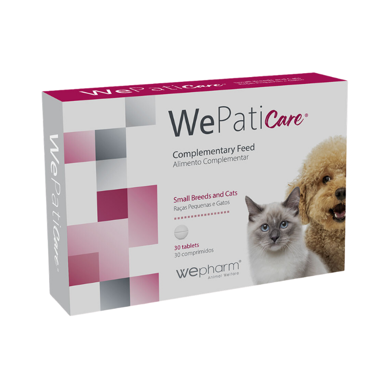 WePatiCare Razas Pequeñas y Gatos 30 comprimidos