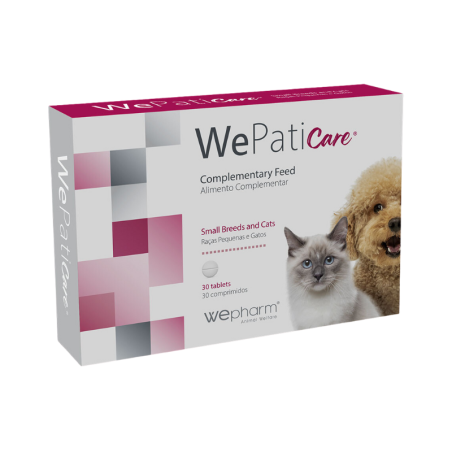 WePatiCare Small Breed and Cats 30 tablets