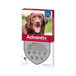 Advantix Dogs 25-40kg 4 pipettes