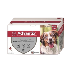 Advantix Dogs 10-25kg 24 pipettes