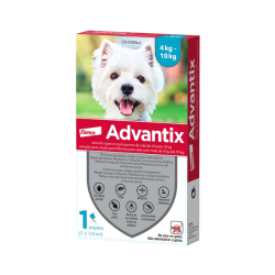 Advantix Dogs 4-10kg 1 pipette