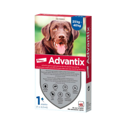 Advantix Dogs 25-40kg 1 pipette