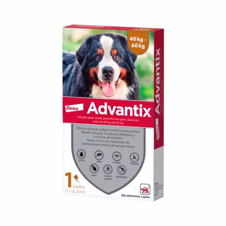 Advantix Perros 40-60kg 1 pipeta