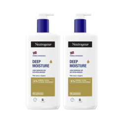 Neutrogena Deep Moisture Lotion Oil for Dry Skin 2x400ml