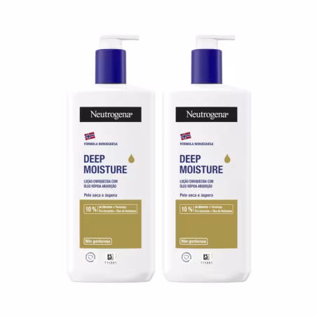 Neutrogena Deep Moisture Lotion Oil for Dry Skin 2x400ml