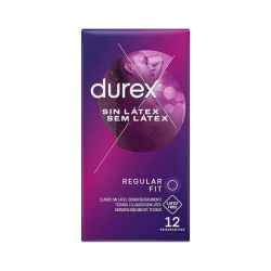 Durex Sem Látex Preservativos 12 unidades