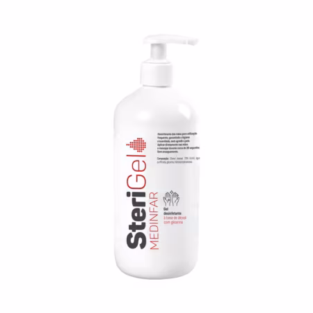 Sterigel Medinfar Disinfectant Gel with Dispenser 500ml