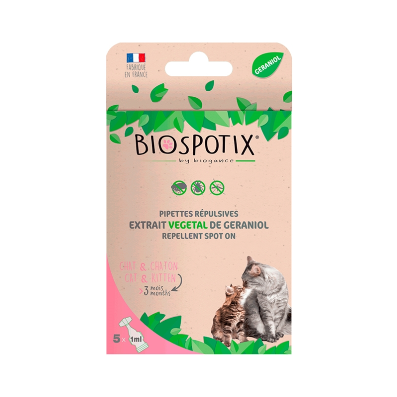 Biospotix Spot On Gato 5 pipetas Biospotix Spot On Gato 5 pipetas