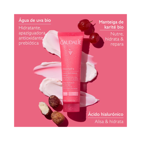 Caudalie VinoHydra Crème Hydratation Intense 60ml