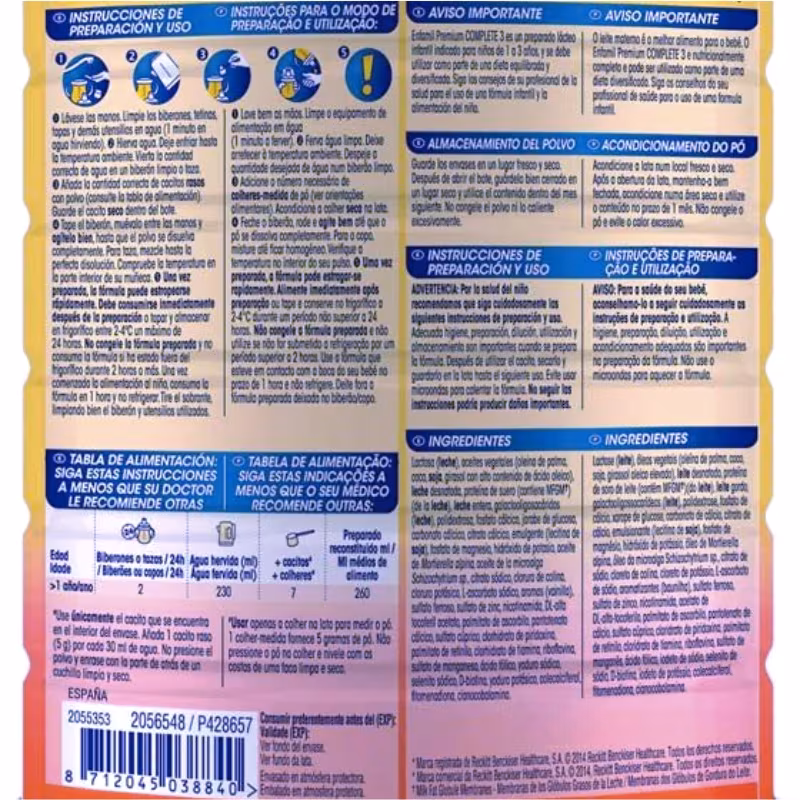 Enfamil Premium Complete 3 800g