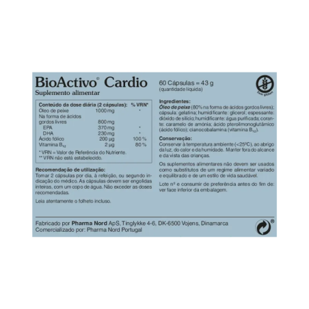 BioActivo Cardio 60 tablets