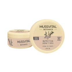 Mussvital Botanics Crème Mains Avoine et Urée 200 ml