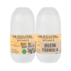 Mussvital Botanics Deodorant Roll-On 2x75ml