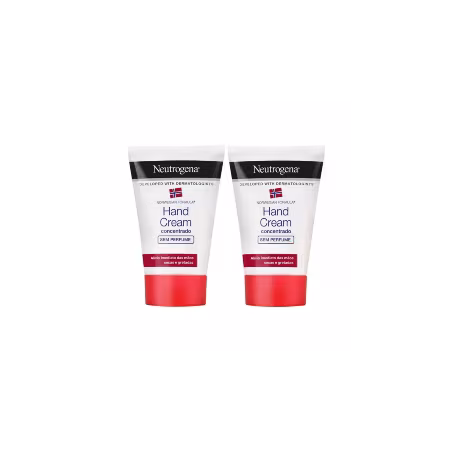 Neutrogena Crema de Manos Concentrada sin Perfume 2x50ml