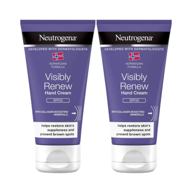 Neutrogena Visibly Renew Crema de Manos SPF20 2x75ml