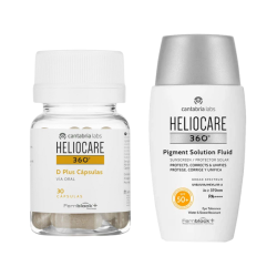 Heliocare 360º Pigment Solution 50ml + 360º D Plus 30 capsules