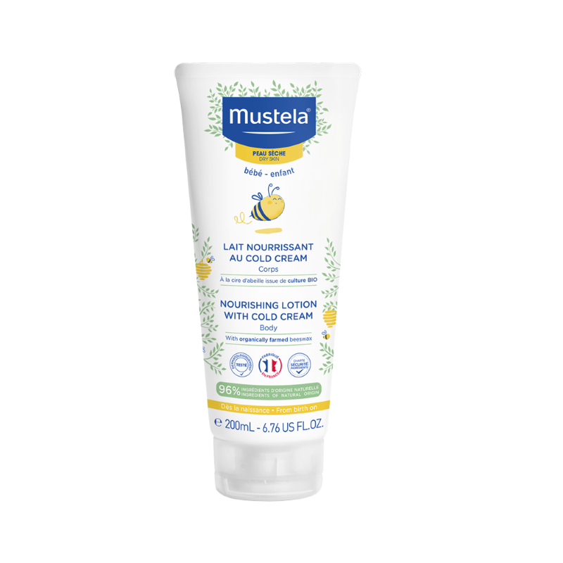 Mustela Lait Corps Nourrissant au Cold Cream 200ml