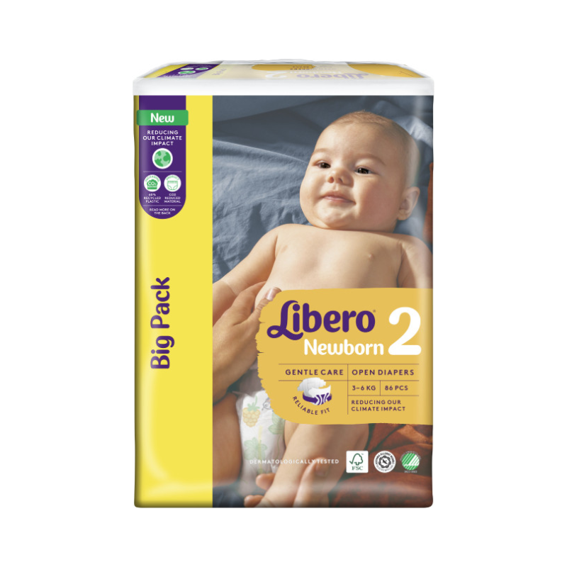 Libero Newborn 2 86 unidades