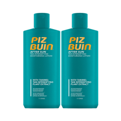 Piz Buin After Sun Lait Hydratant Sublimateur de Bronzage 2x200ml