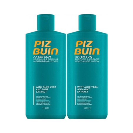 Piz Buin After Sun Soothing and Refreshing Lotion 2x200ml