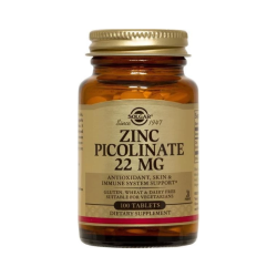 Solgar Zinc Picolinate 22mg 100 capsules