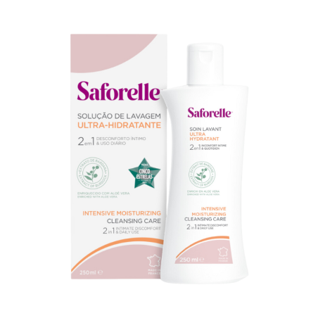 Saforelle Solución de Lavado Ultrahidratante 250ml Saforelle Solución de Lavado Ultrahidratante 250ml