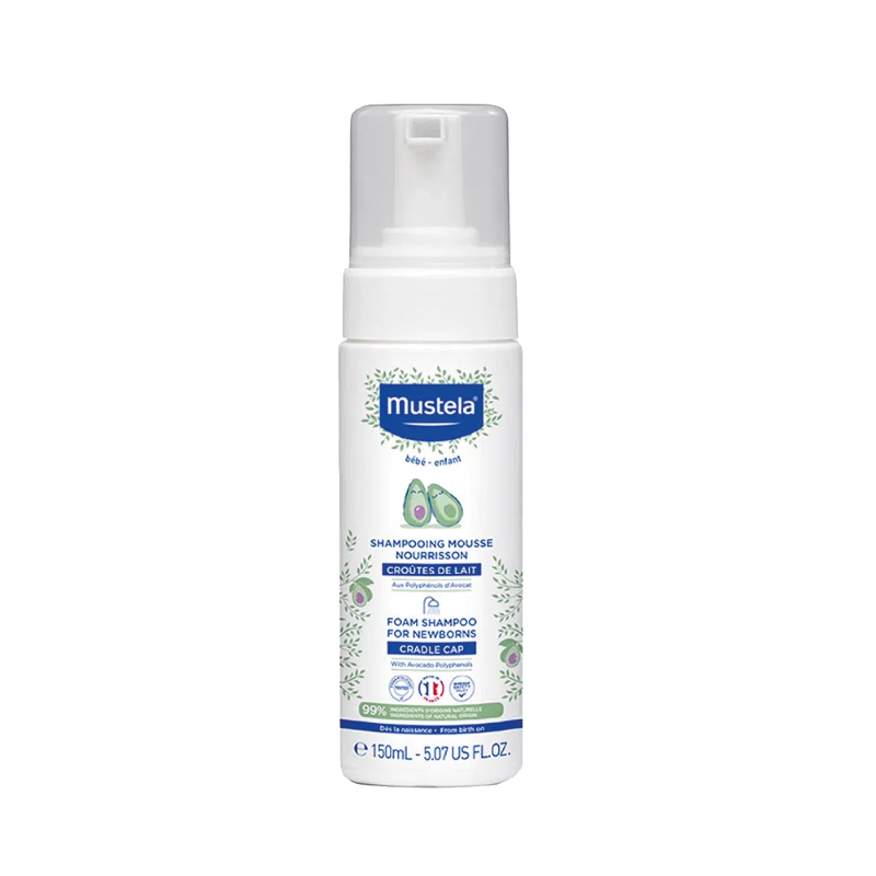 Mustela Champô Espuma Recém-Nascido 150ml
