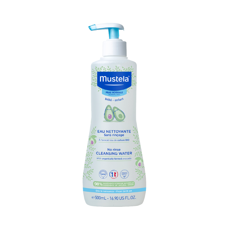 Mustela Eau Nettoyante sans Rinçage 500ml