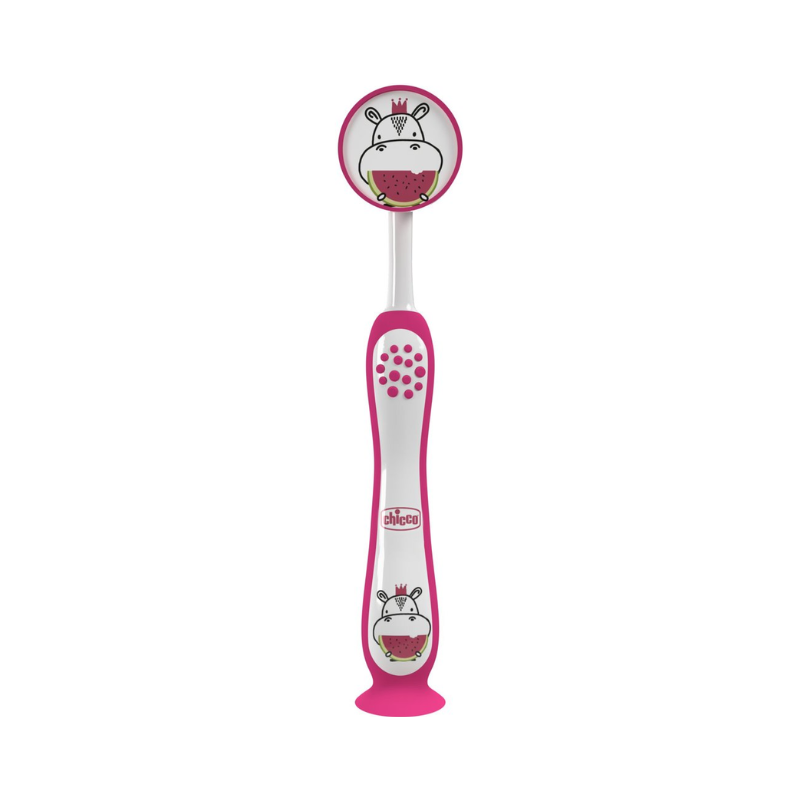 Chicco Escova Dentes 3-6a Hipopótamo