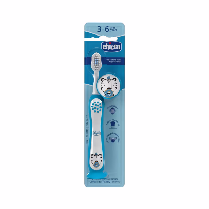 Chicco Toothbrush 3-6a Tiger