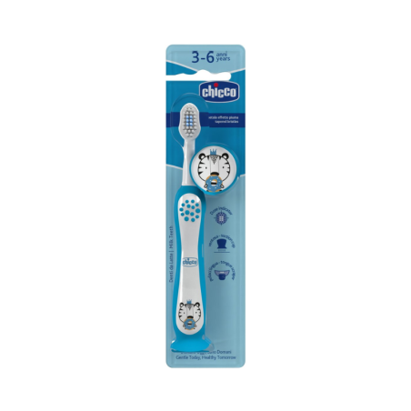 Chicco Cepillos de Dientes 3-6a Tigre