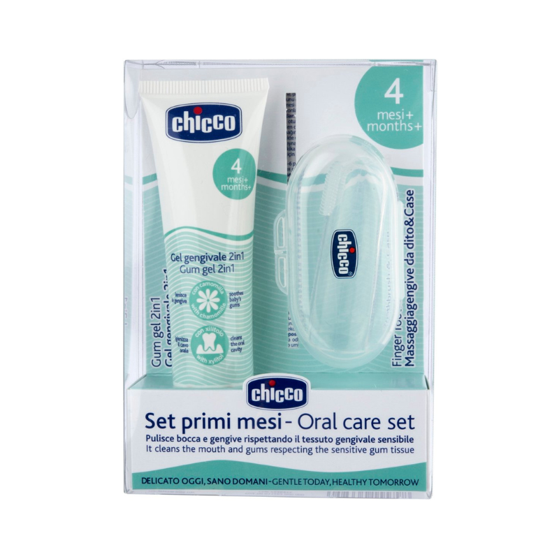 Chicco Kit Higiene Bucal Primeros Meses 4m+