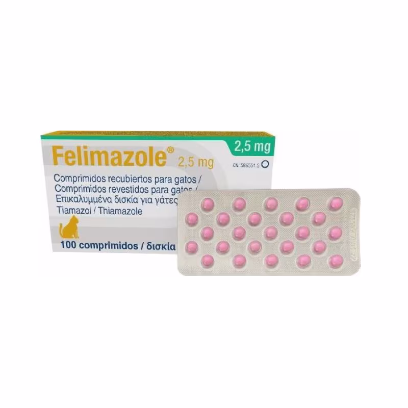 Felimazole 2.5mg 100 comprimidos