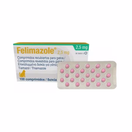 Felimazole 2.5mg 100 comprimidos