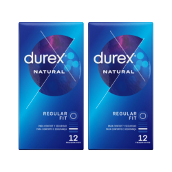 Durex Natural Condoms 2x12 units
