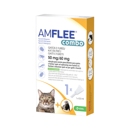Amflee Combo Gatos e Furões 1 pipeta