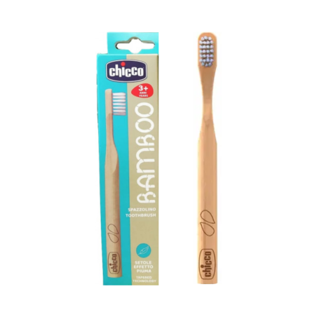Chicco Bamboo Escova de Dentes +3 anos
