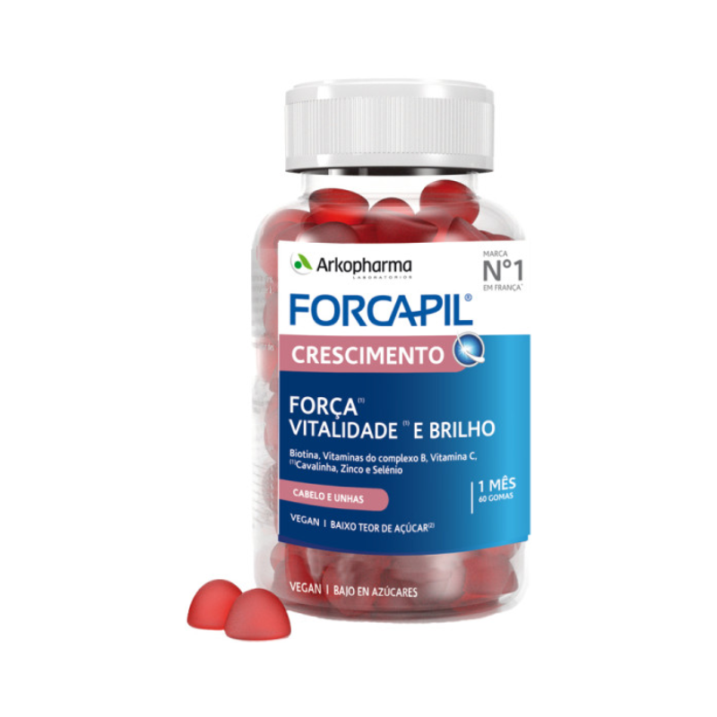 Forcapil Crescimento 60 gomas