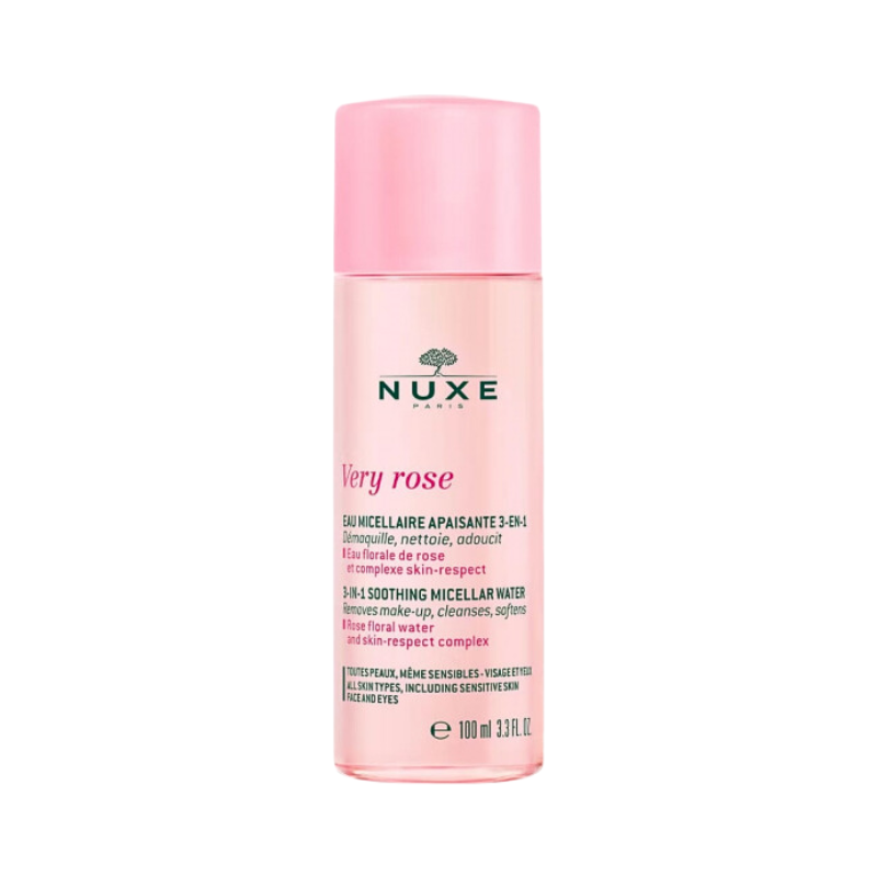 Nuxe Very Rose Água Micelar Desmaquilhante Calmante 100ml