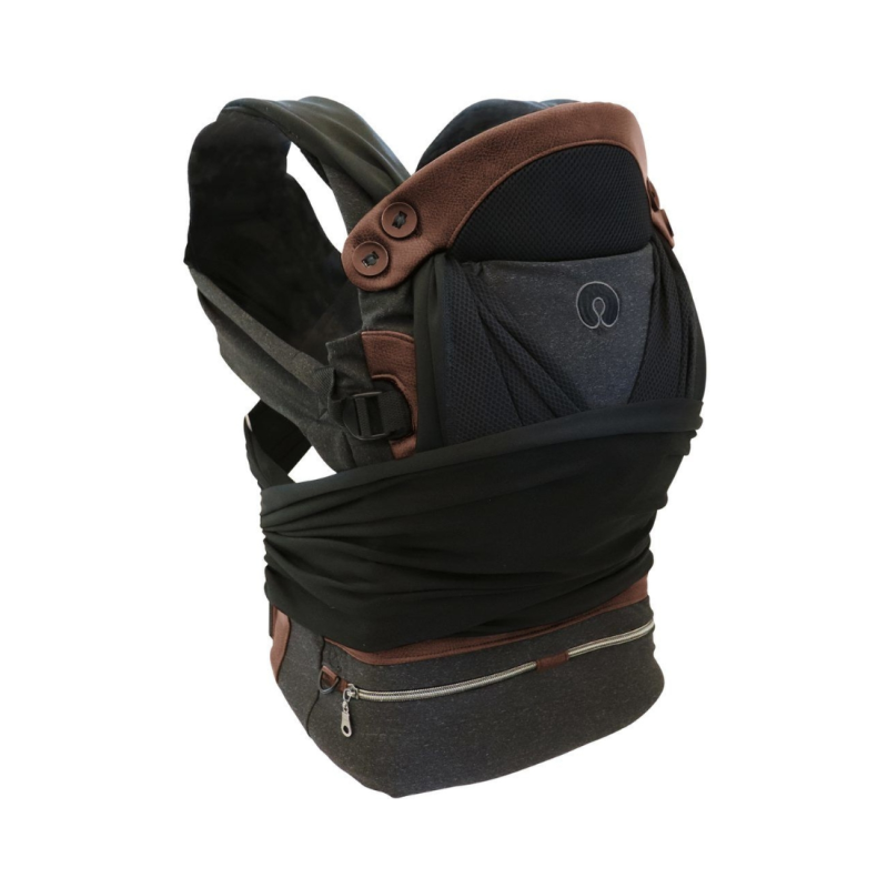 Chicco Boppy Comfyfit Luxe Mochila Portabebé Negro