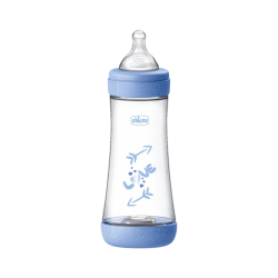 Chicco Perfect5 Bottle High Fast Flow 300ml Blue