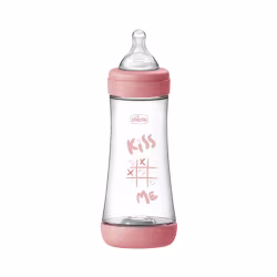 Chicco Perfect5 Bottle High Fast Flow 300ml Pink