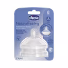 Chicco NaturalFeeling Tétine Débit pour Nourrissons +6m 2 unités