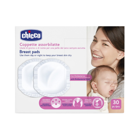 Chicco NaturalFeeling Discos Absorbentes 30 unidades