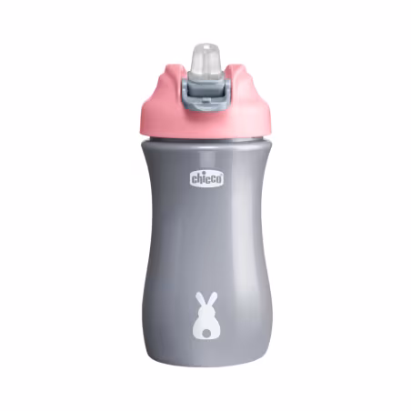 Chicco Gobelet Pop-Up 2A+ 350ml Rose