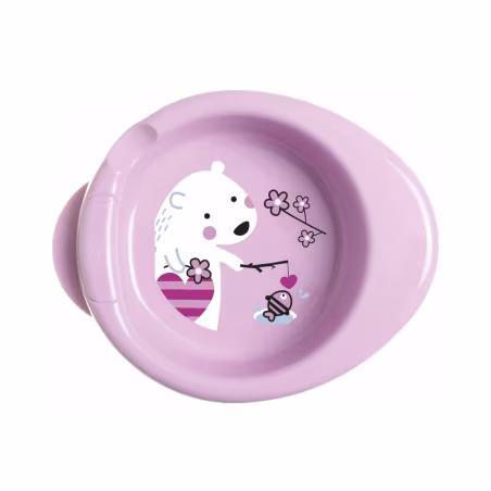 Chicco Plato Térmico para Gachas 2 en 1 6m+ Rosa